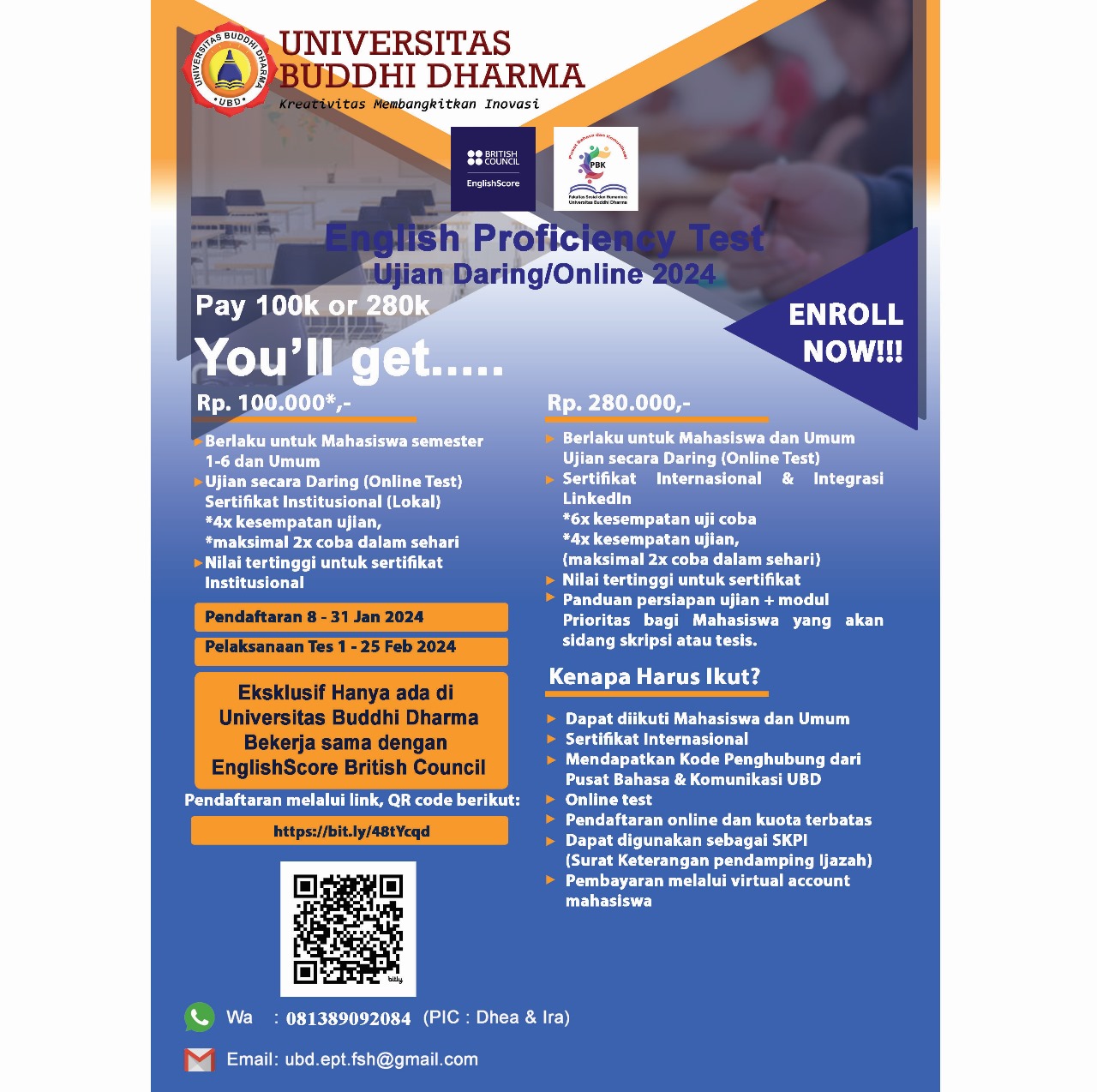EPT (English Proficiency Test Online 2024)